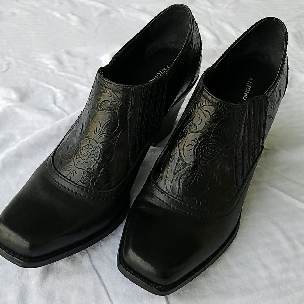 Antonio Melani Genuine Leather Shoe Boots